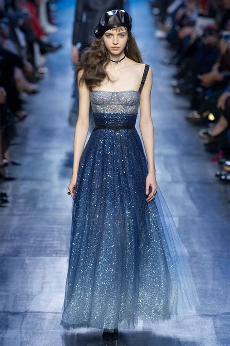 dior blue evening gown 2017|christian dior bridal gowns.